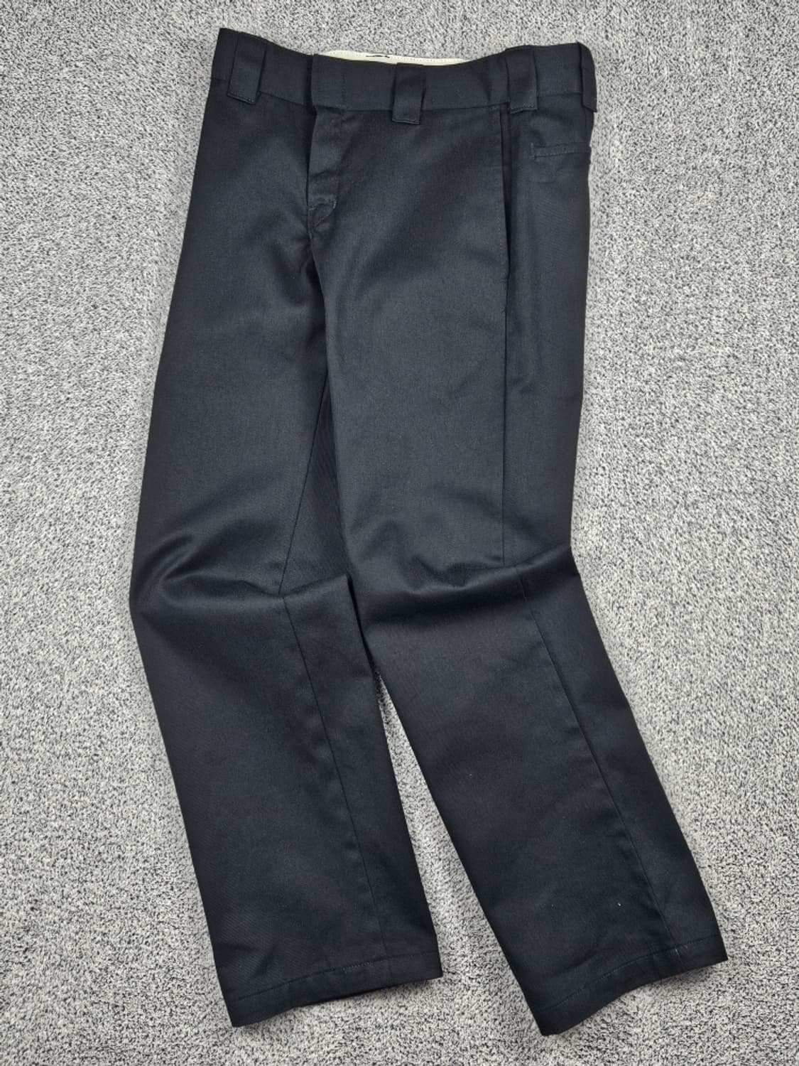 디키즈 베이직 블랙 스트레이트 코튼 팬츠 ( 30X32 )/ 10228 상품이미지3