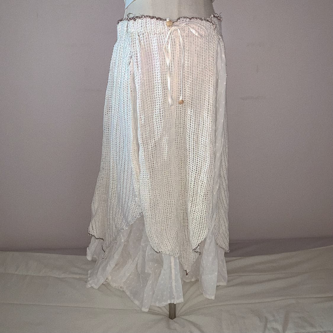 빈티지 나시 빈티지 스커트 일본빈티지 페어리 스커트 모리 사와코 하구미 상품이미지4