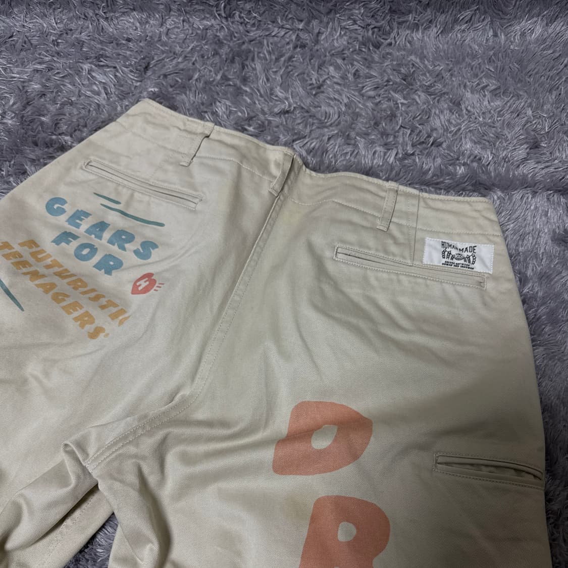 [S] 휴먼메이드 밀리터리 프린트 치노 팬츠 상품이미지4