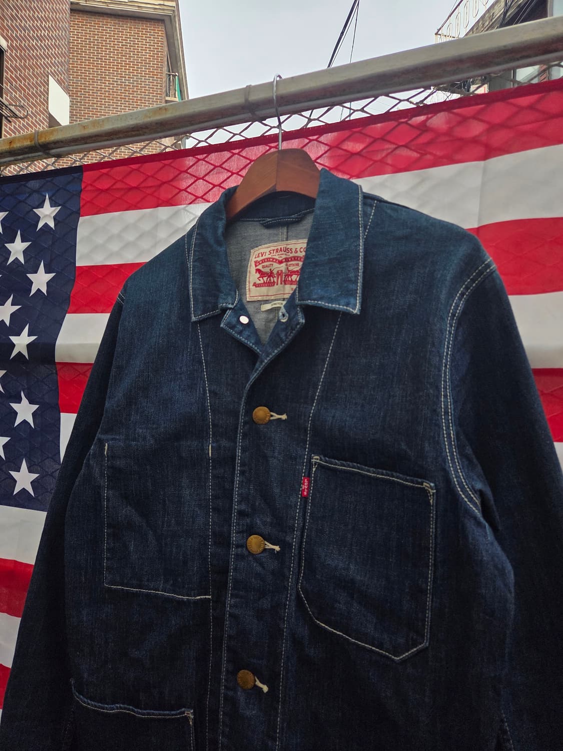 리바이스 데님 커버올 워크자켓 상품이미지2