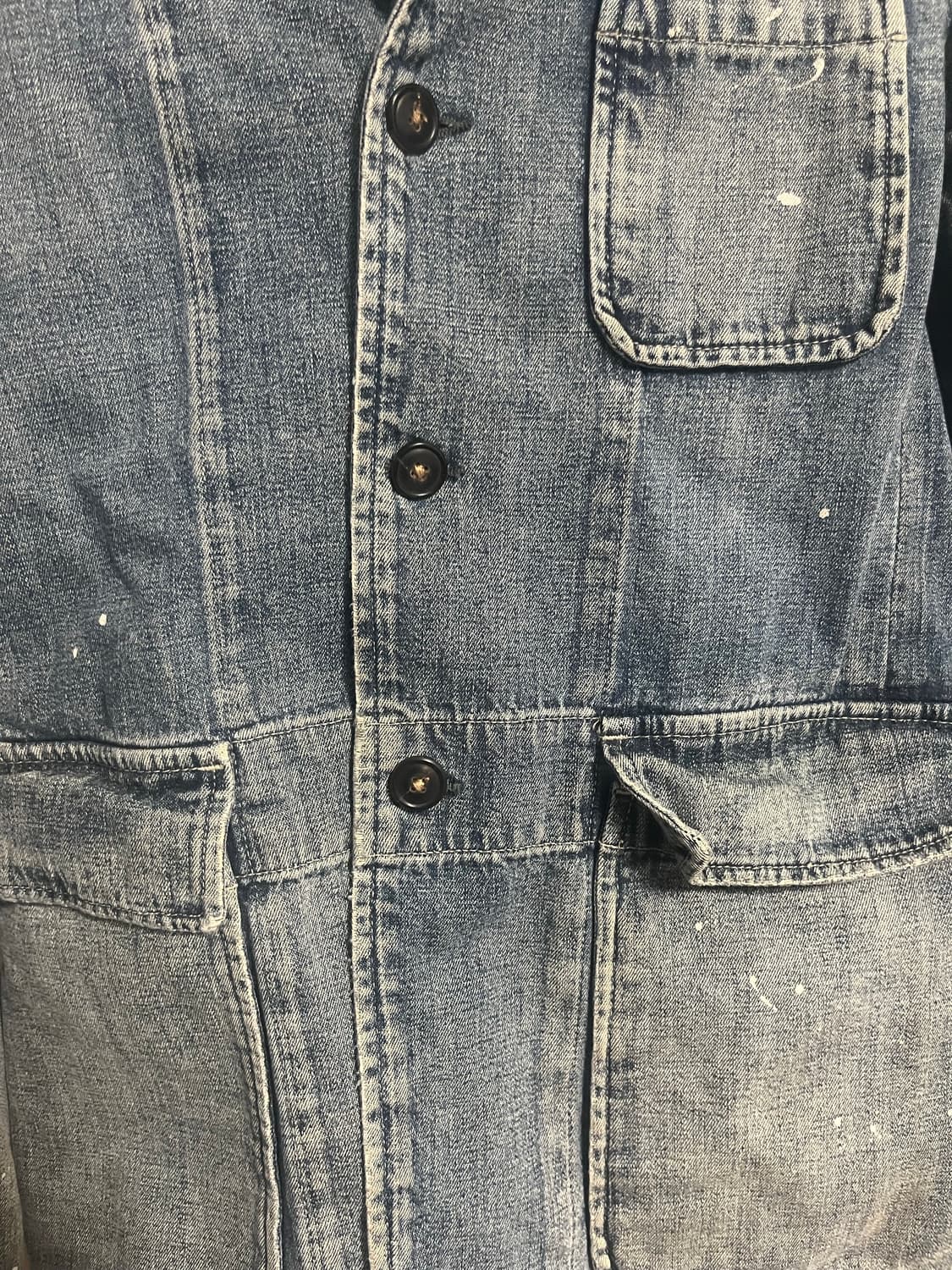 Rrl 쓰리포켓 데님 자켓 상품이미지5