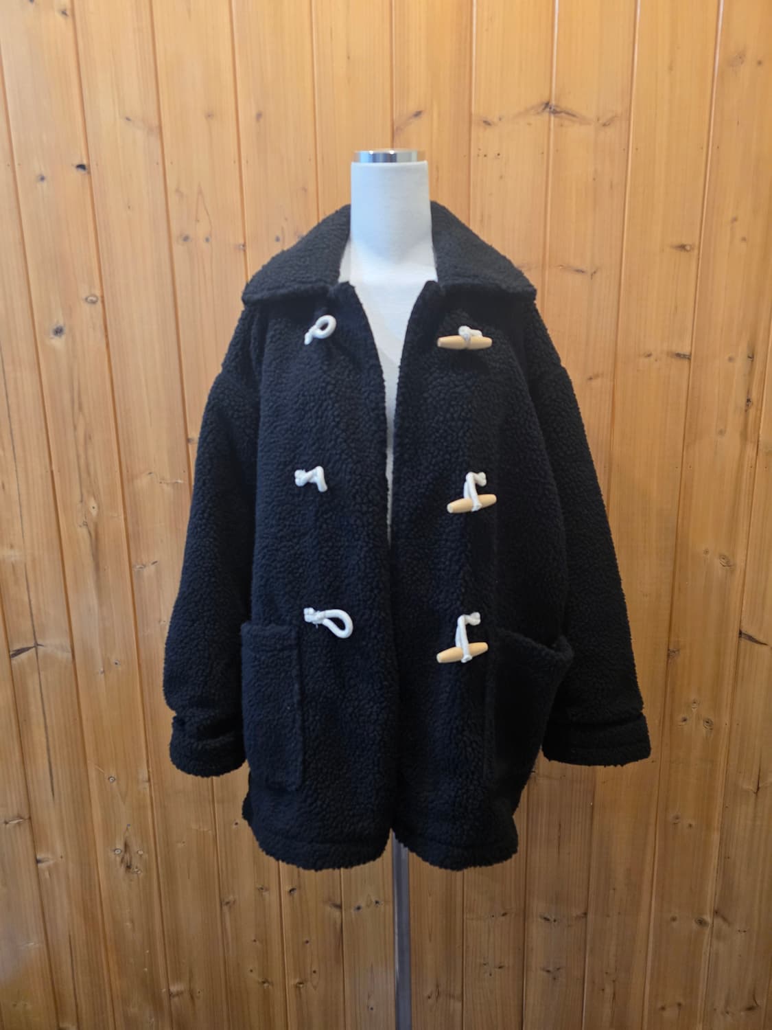 (여성) 뽀글이 떡볶이코트 상품이미지2