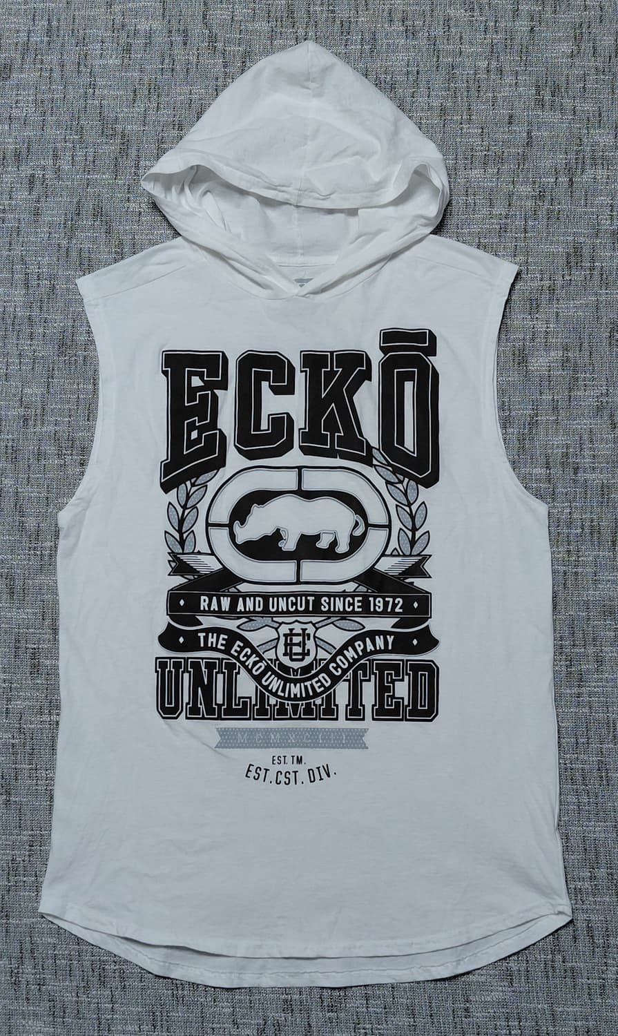 [XL] 에코 언리미티드(Ecko Unltd.) 빈티지 로고 민소매 후드 상품이미지1