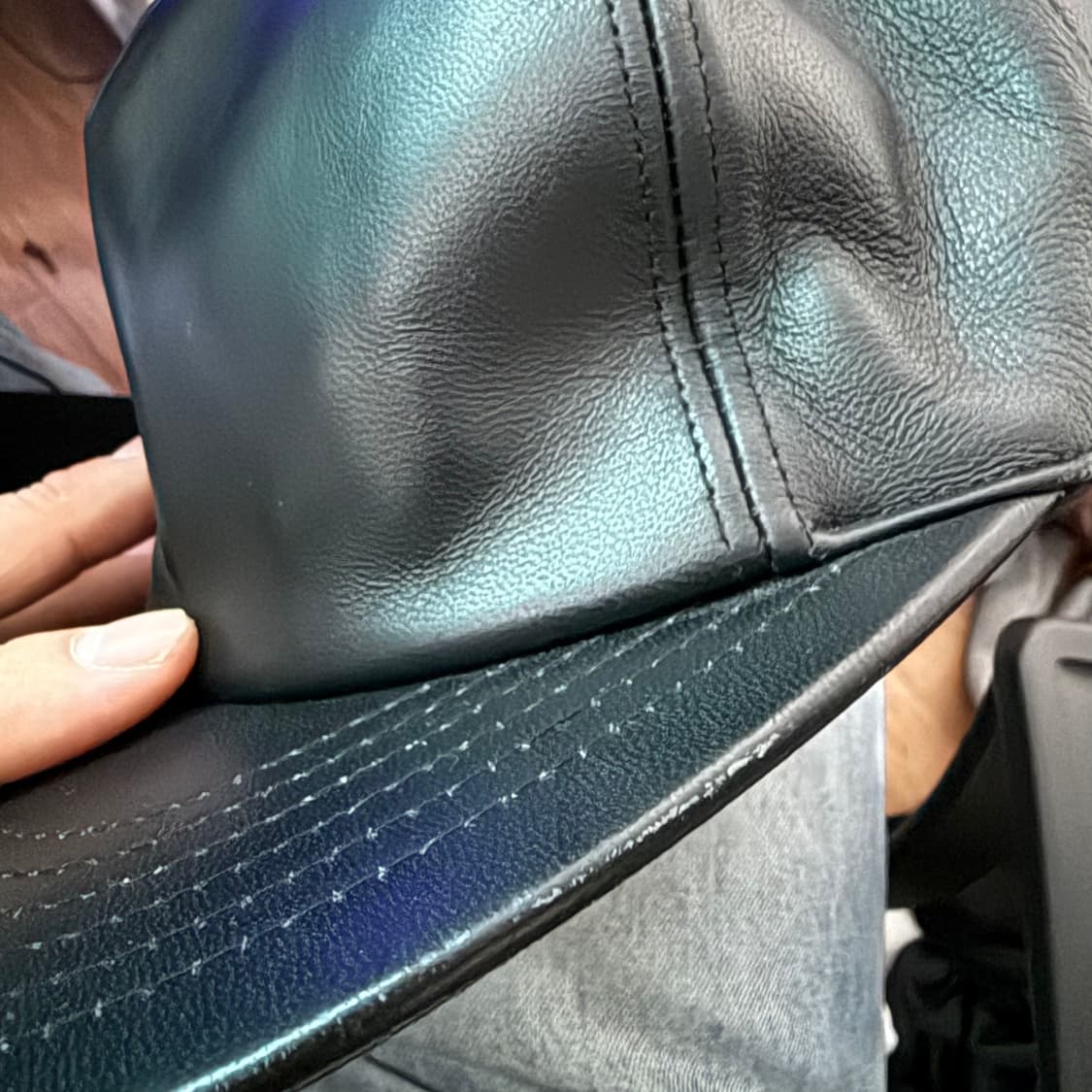 릭오웬스 다크쉐도우 올레더 볼캡  상품이미지5