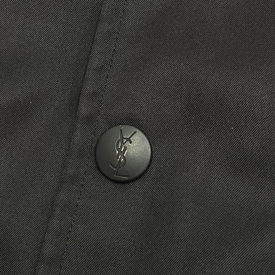 YvesSaintLaurent  입생로랑 자수로고 블랙 상품이미지3