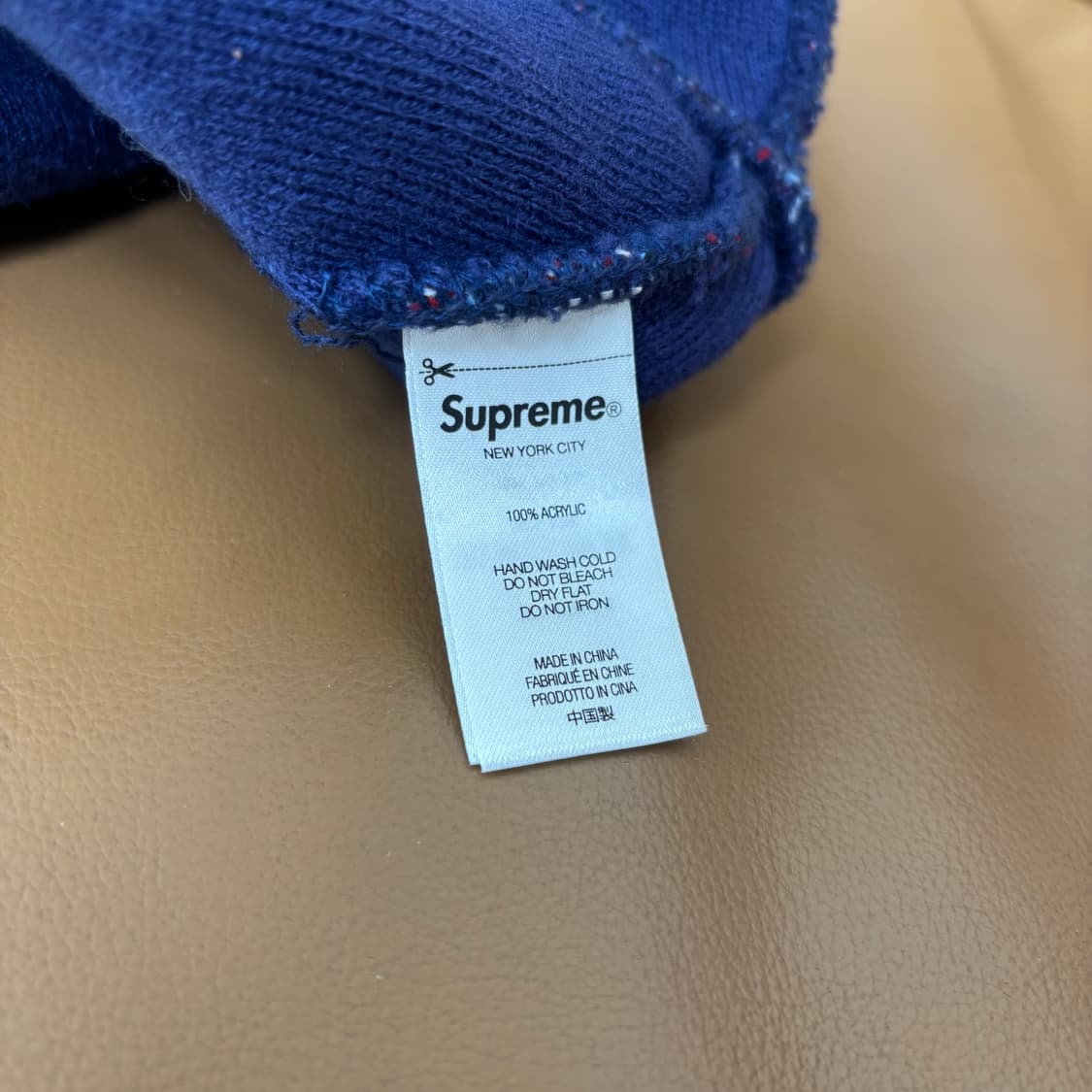 슈프림 비니 모자 21fw 스노우맨 네이비 상품이미지6