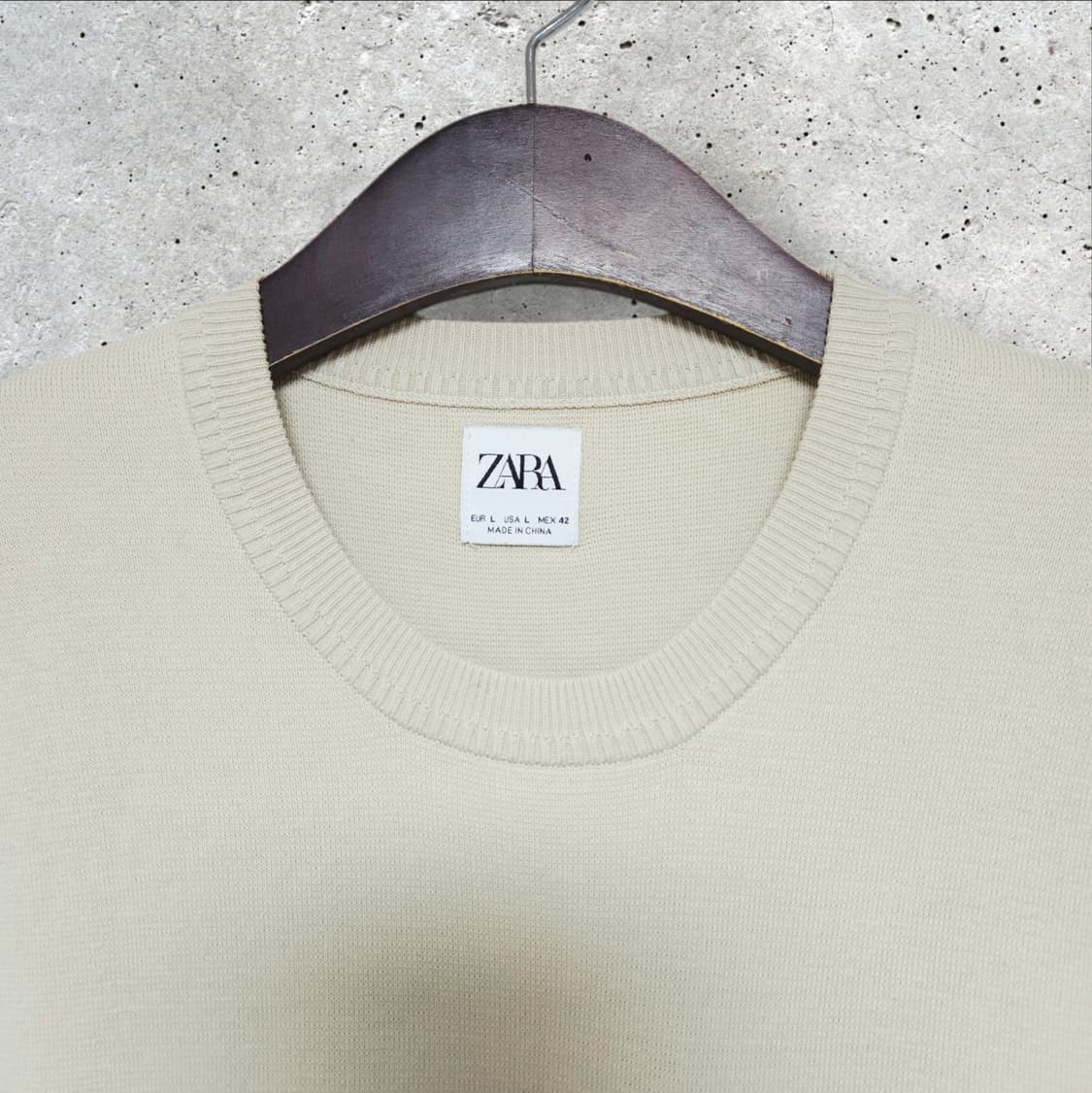 자라 포켓 배색 니트 조끼 (100/L) 상품이미지2