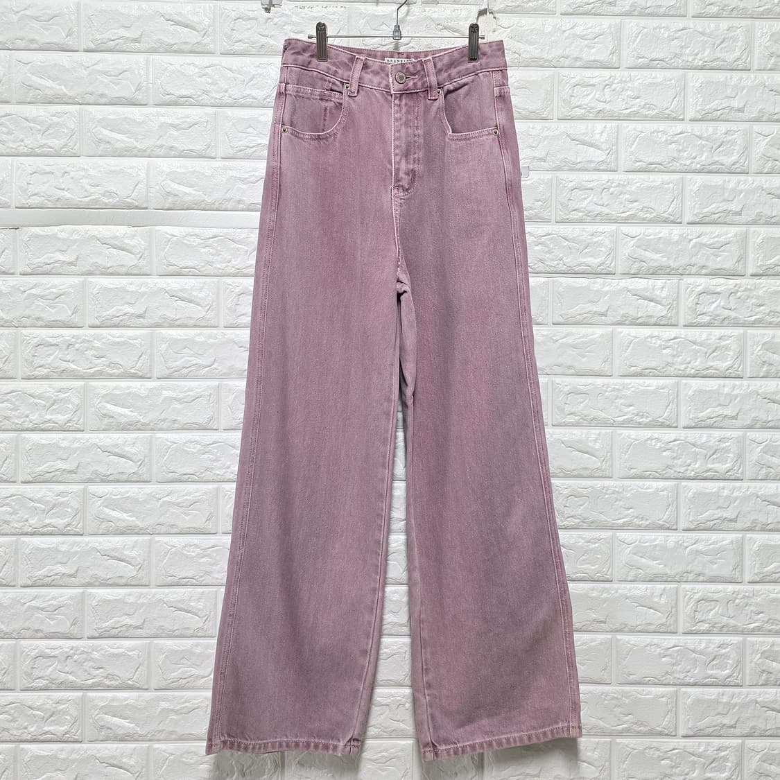 브루넬로 쿠치넬리 핑크 와이드 데님 26인치 상품이미지1