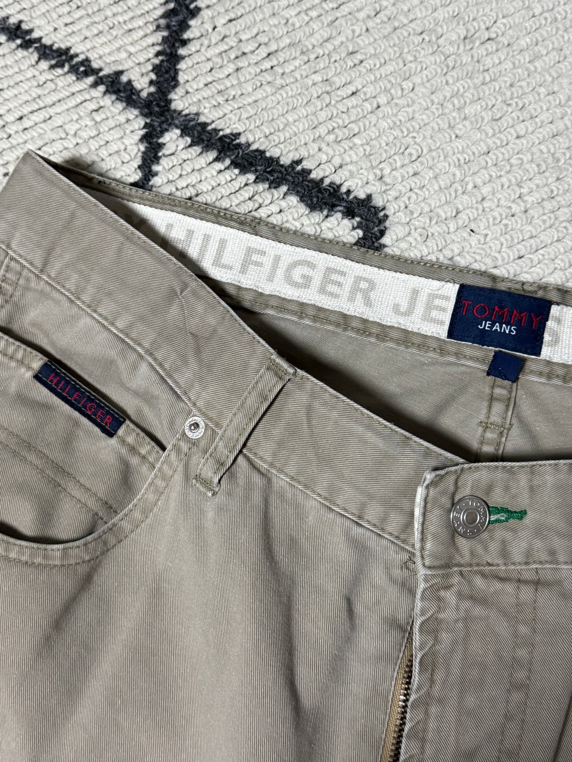타미힐피거 베이지 팬츠 카고바지 상품이미지4