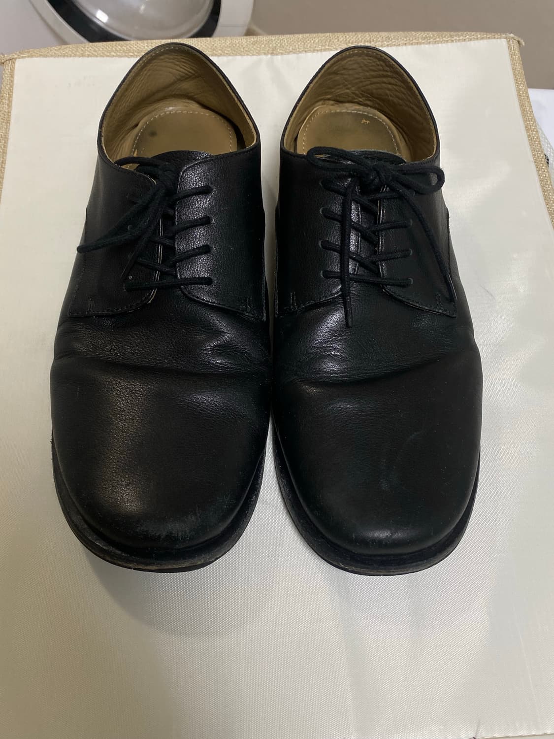 로스트가든 유니폼 플랫 더비 블랙 41.5(265) 판매 상품이미지2