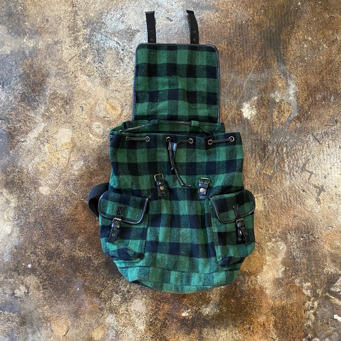 빔즈 체크 백팩 상품이미지10