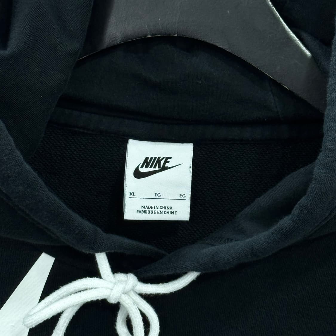 나이키 빅스우시 후드 블랙 XL 상품이미지2