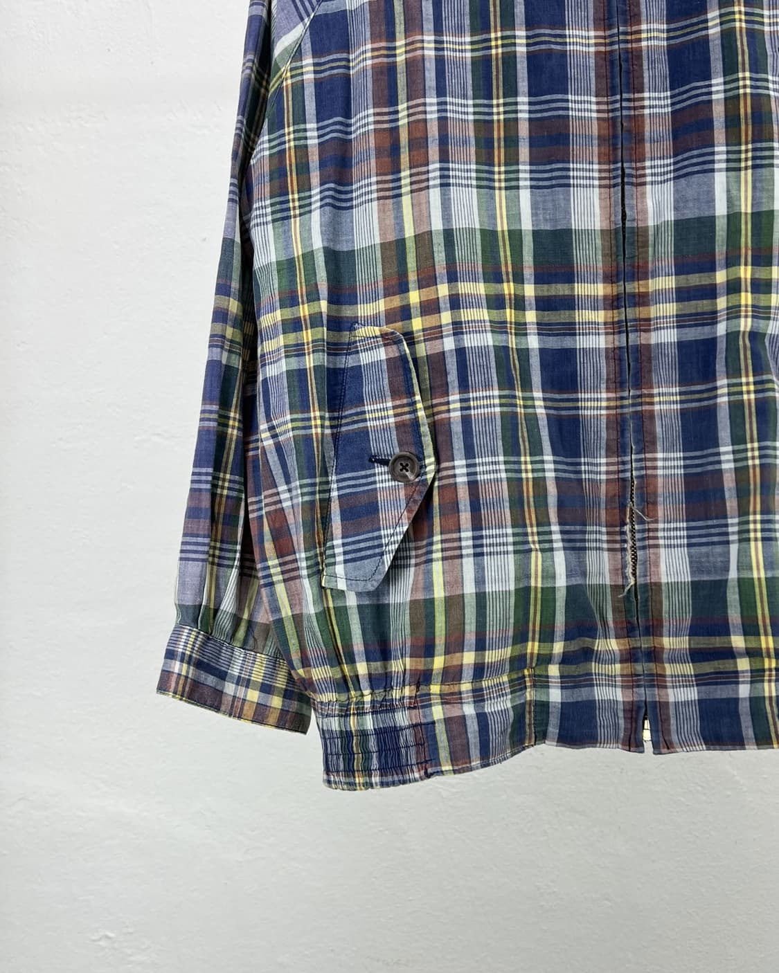 폴로 랄프로렌 마드라스 체크 바라쿠타 코튼 자켓 상품이미지4