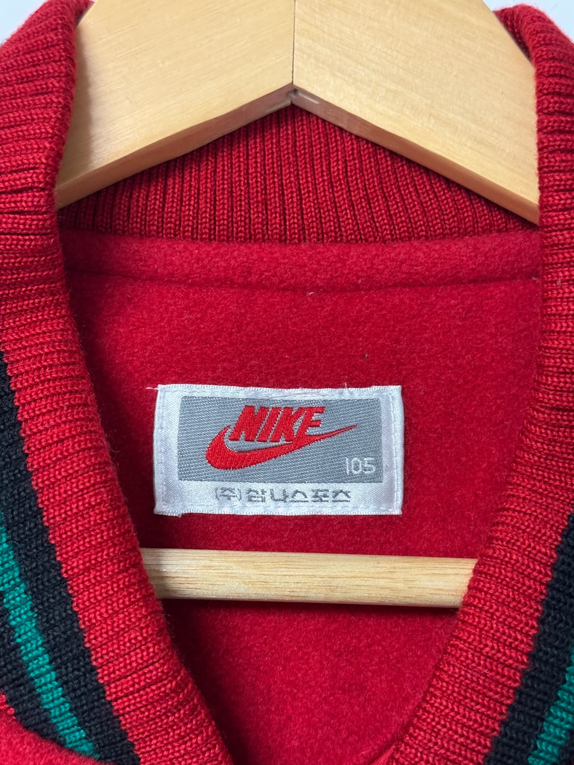 나이키 에어조던 울 바시티자켓 90s XL 상품이미지6