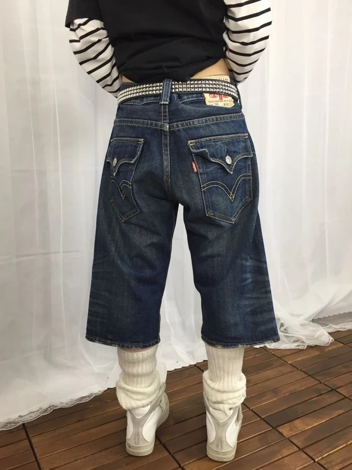 Levi’s Lot 703 Denim Bermuda Shorts 상품이미지2
