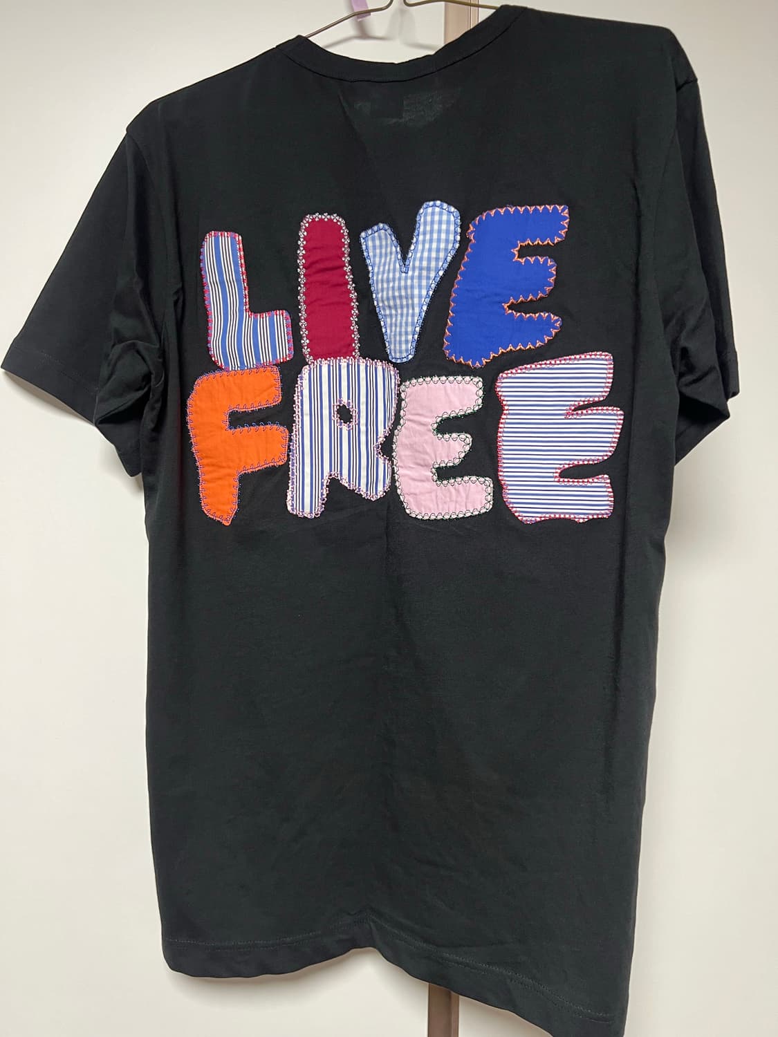 Comme des Garcons shirts 패치워크 반팔티 상품이미지1