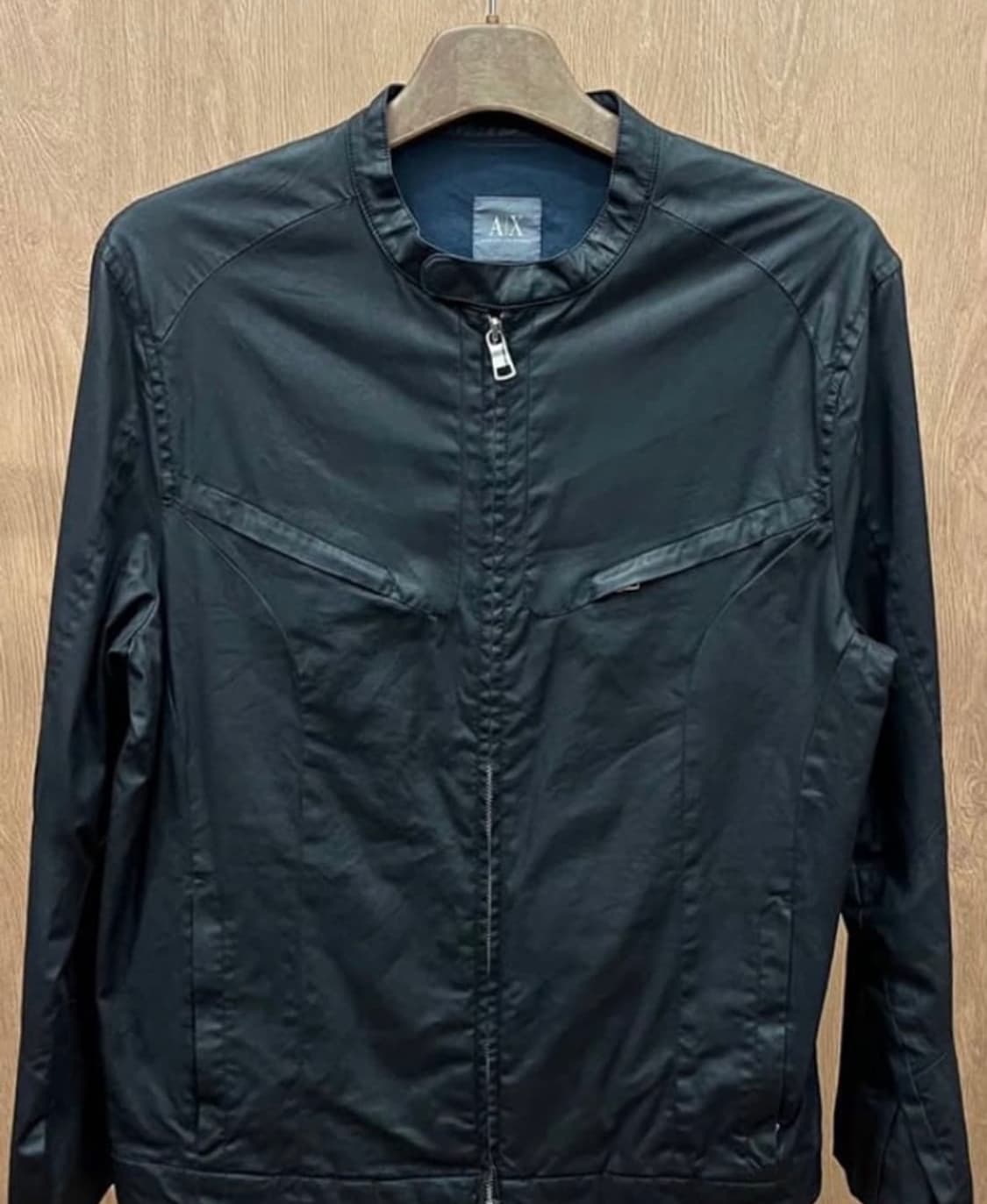 아르마니 익스체인지 왁스 코팅 자켓 M 상품이미지2
