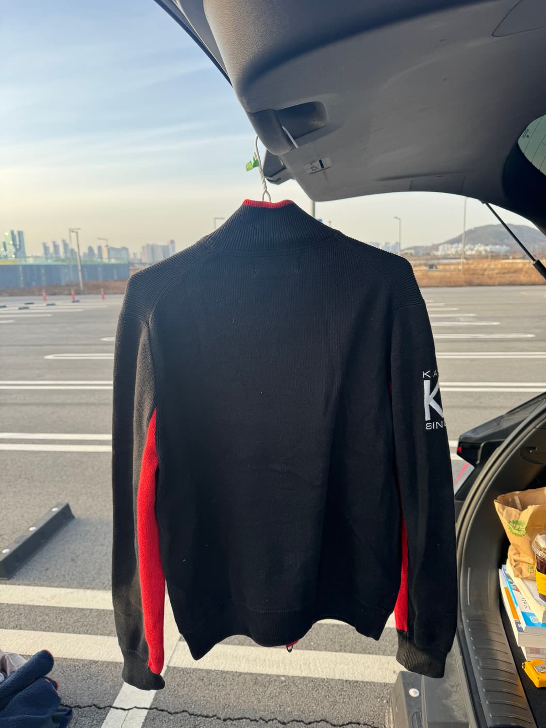 폴로 랄프로렌 k1세일링 니트집업 상품이미지2