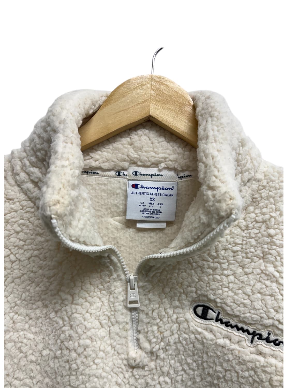 챔피온 뽀글이 셰르파 반집업 S 상품이미지4