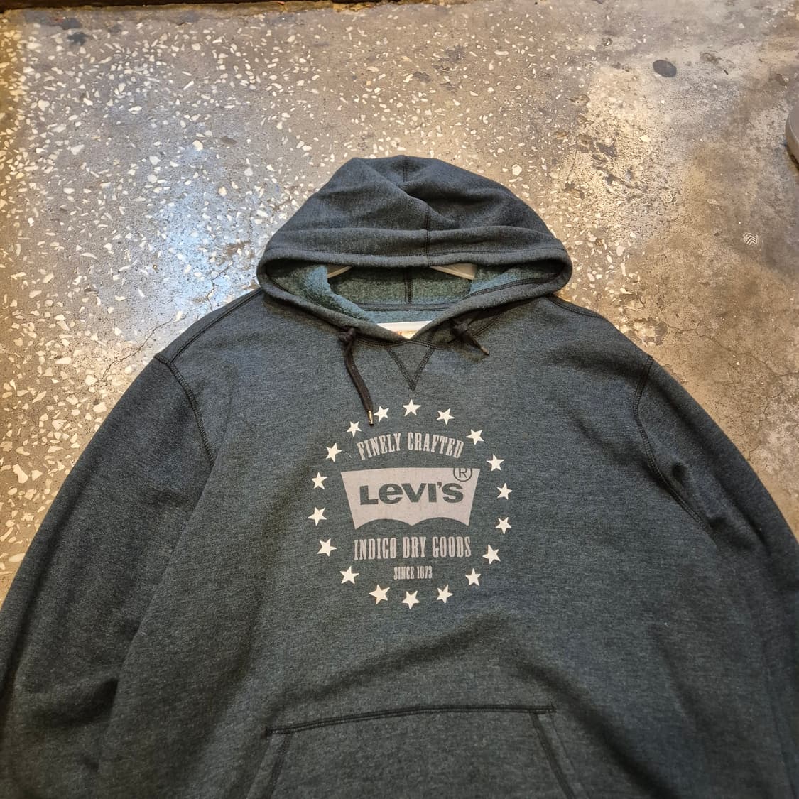 2XL 리바이스 진청록색 후드 상품이미지6