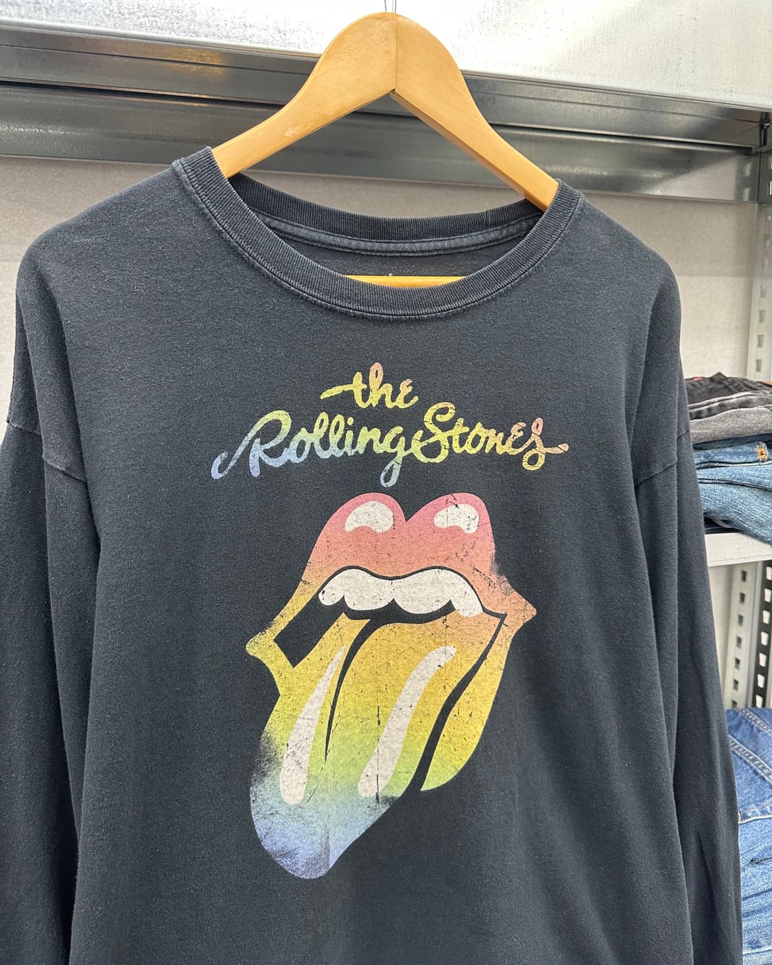 (WOMEN)롤링스톤 빈티지 긴팔-M1837 상품이미지3