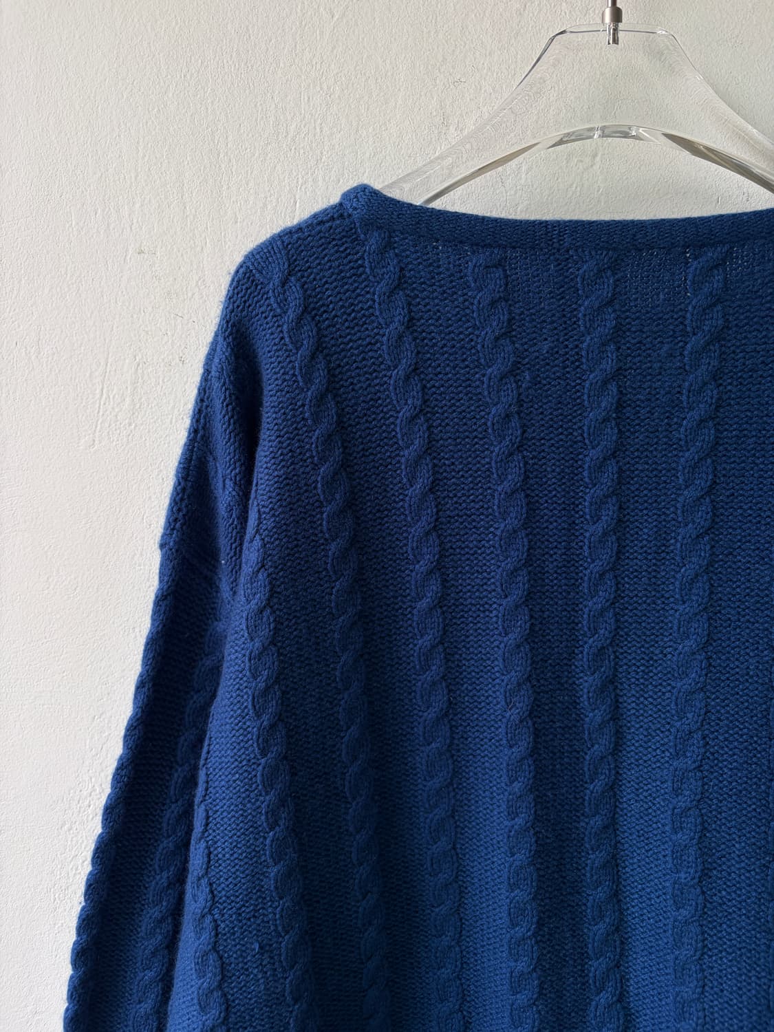 이태리 캐시미어 케이블 스웨터 상품이미지5