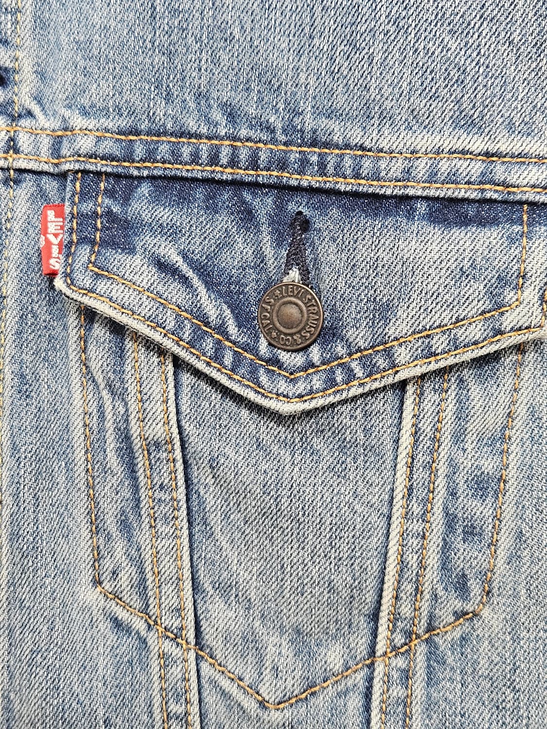리바이스(LEVI's) 블루 데님 트러커 자켓 M 상품이미지6