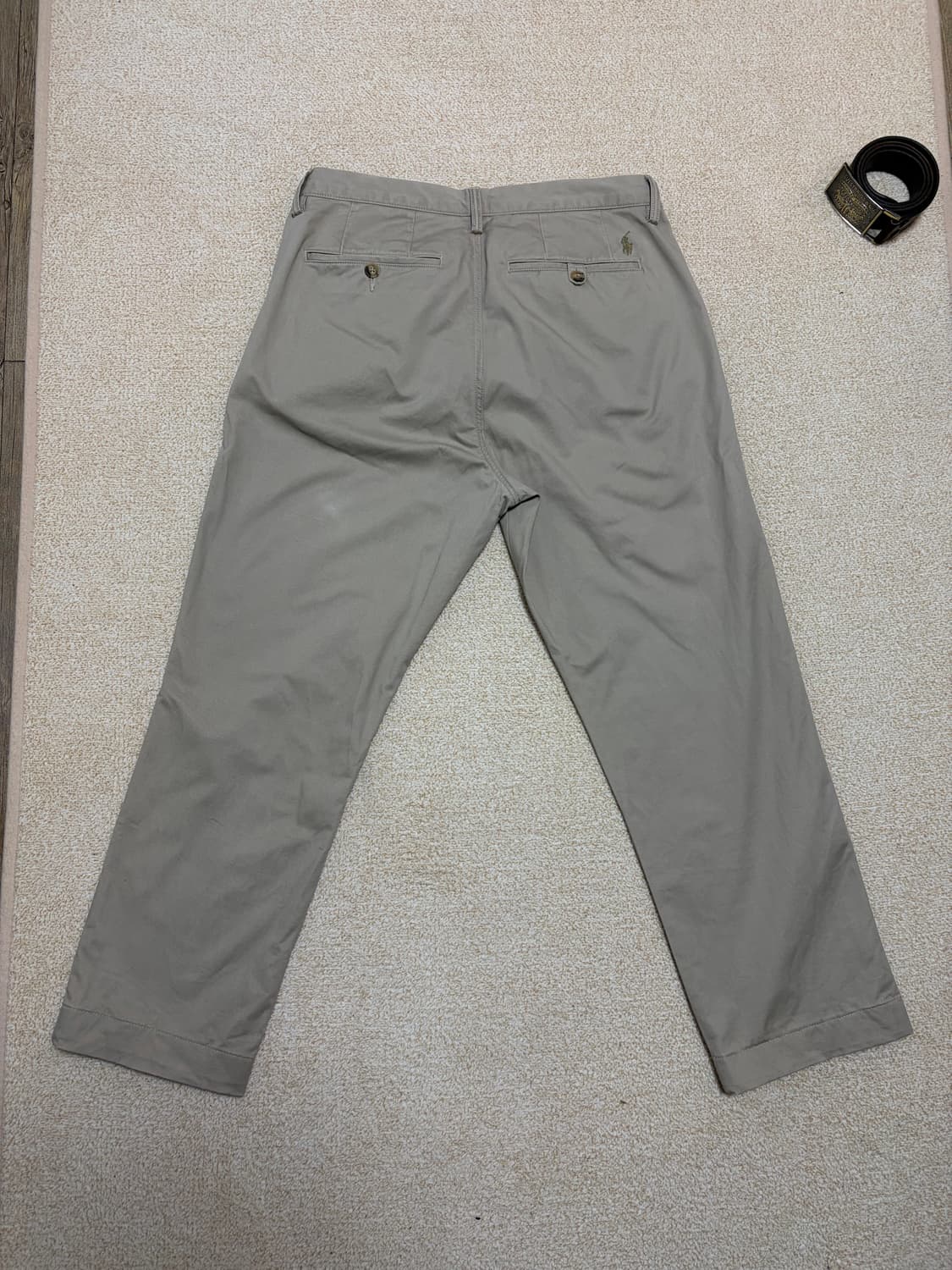 33inch) 폴로 랄프로렌 베이지 치노팬츠 면바지 신형 상품이미지6