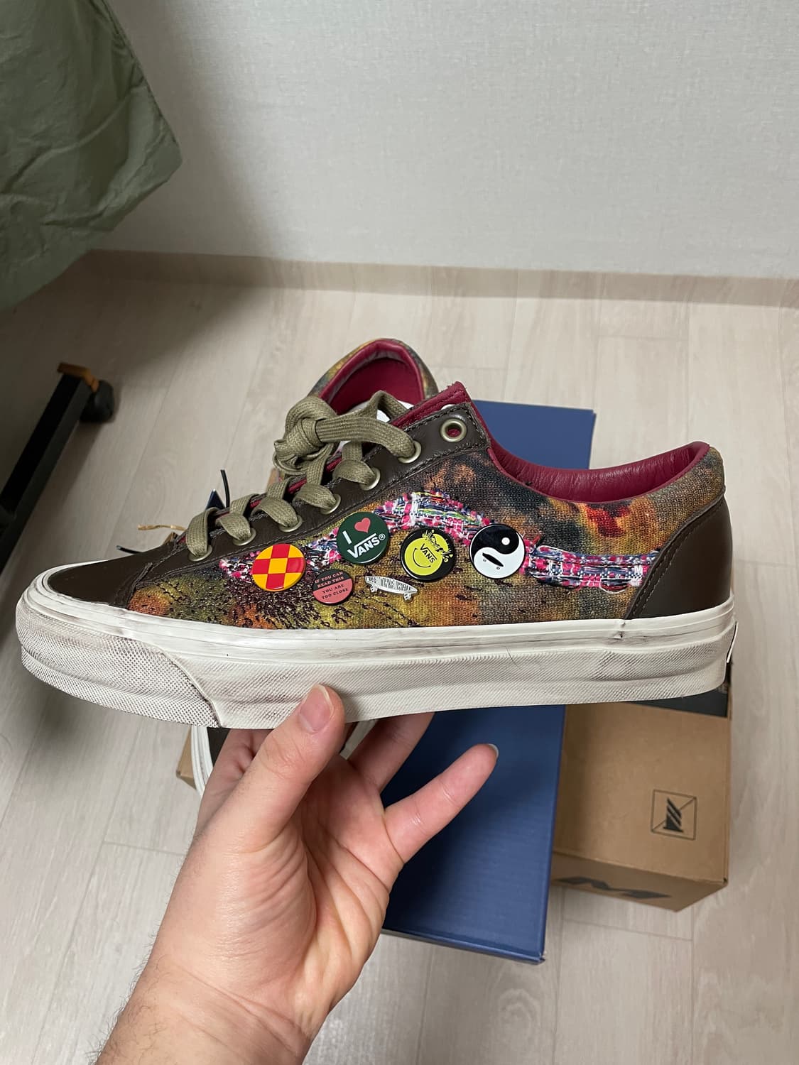 반스 프리미엄 올드스쿨 36 LX 수베니어 웜 브라운 상품이미지2