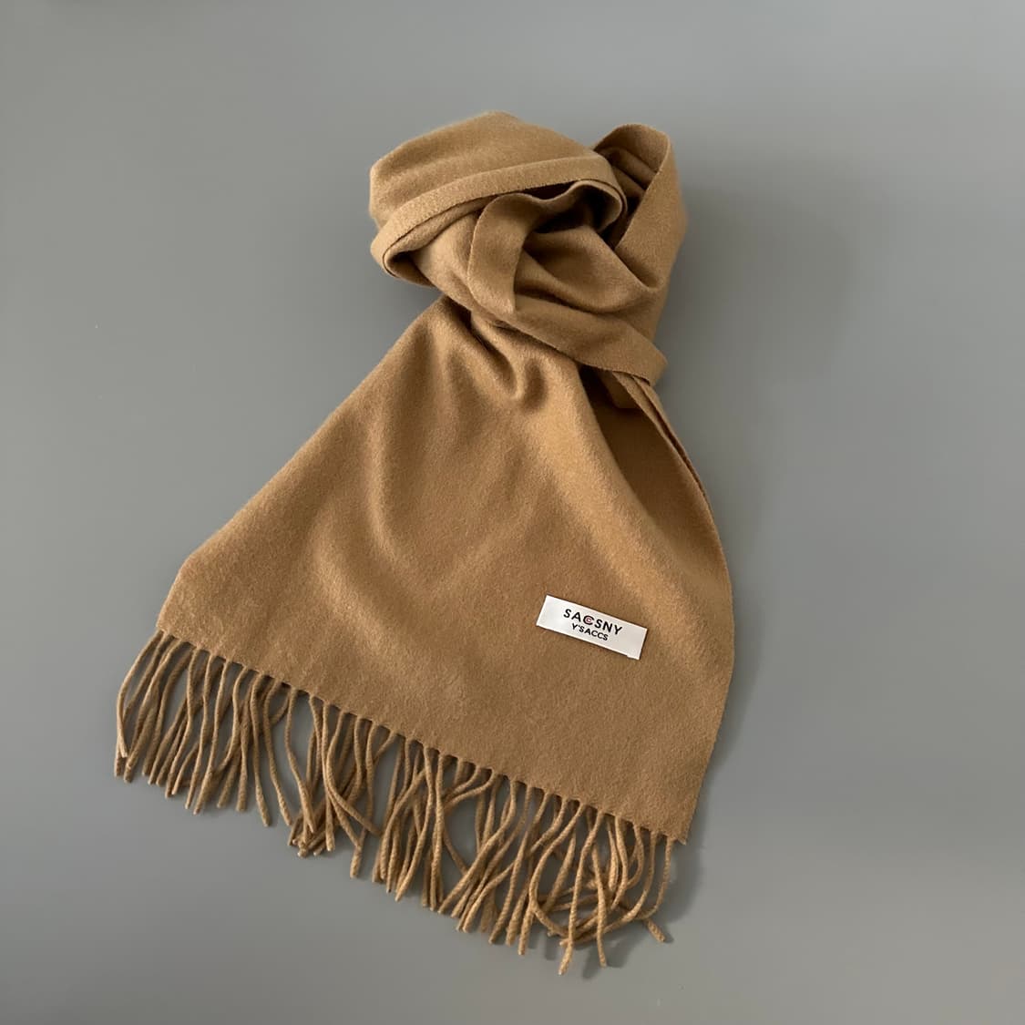 요지야마모토 y'saccs 캐시미어 머플러 목도리 상품이미지2