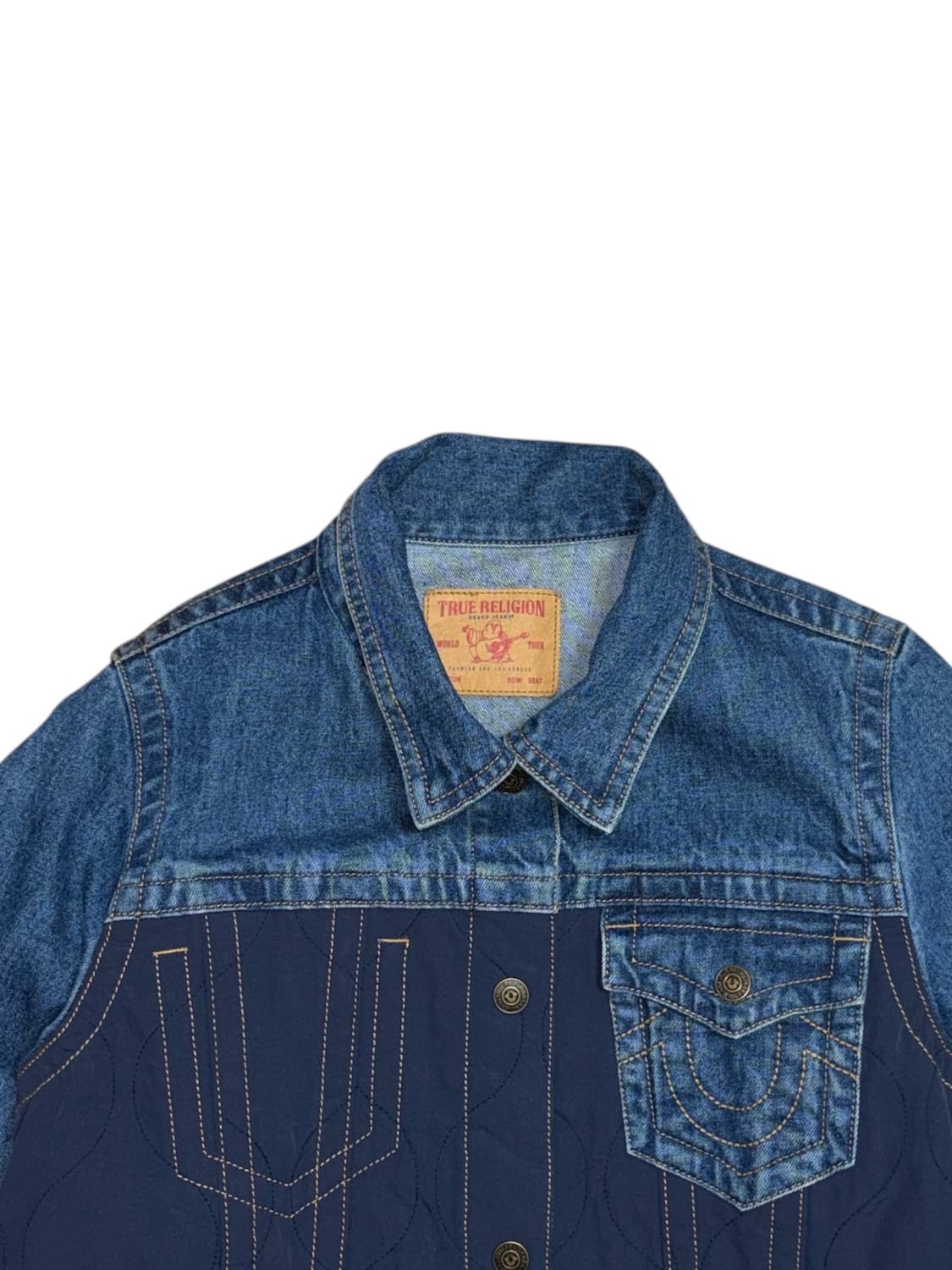 트루릴리전 퀄팅 데님 자켓 상품이미지4