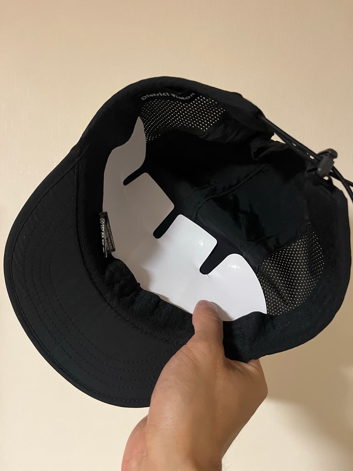 디스트릭트비전 패널캡 블랙 프리 상품이미지3