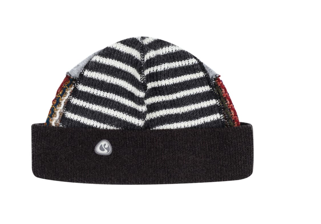 코이세이오 패치워크 비니 브라운 상품이미지1