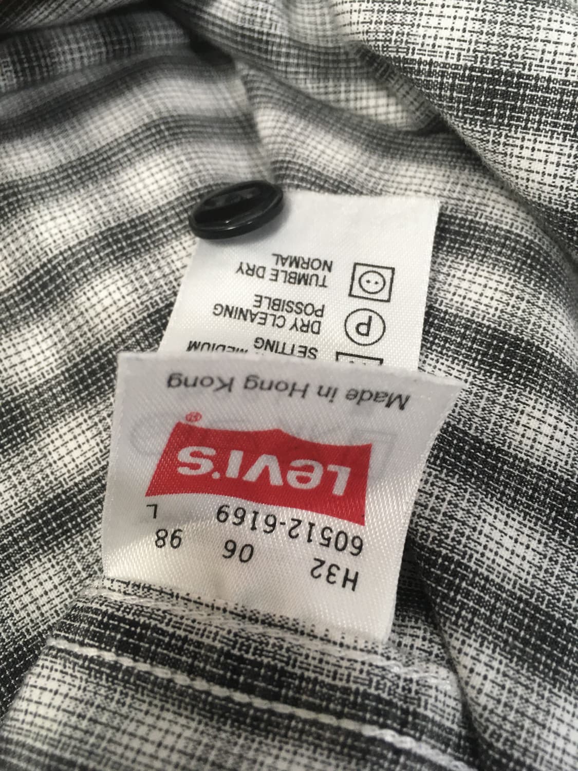 리바이스 체크셔츠 상품이미지6