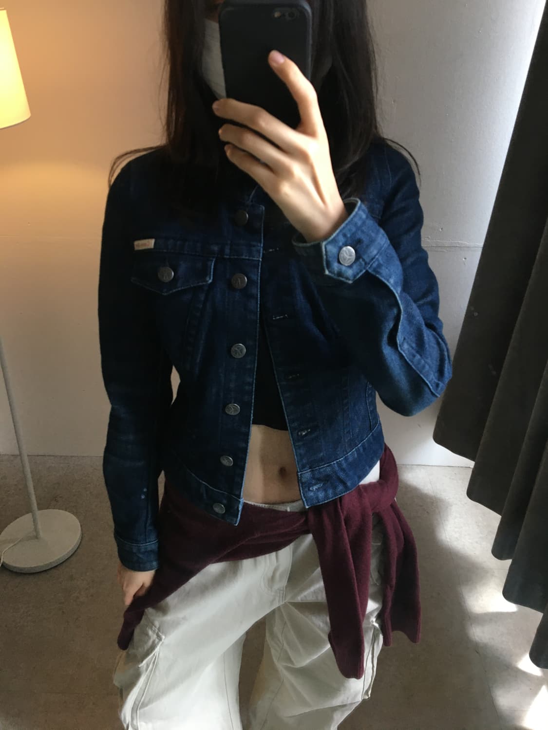 켈빈클라인 진스 포켓 크롭 데님자켓 상품이미지3