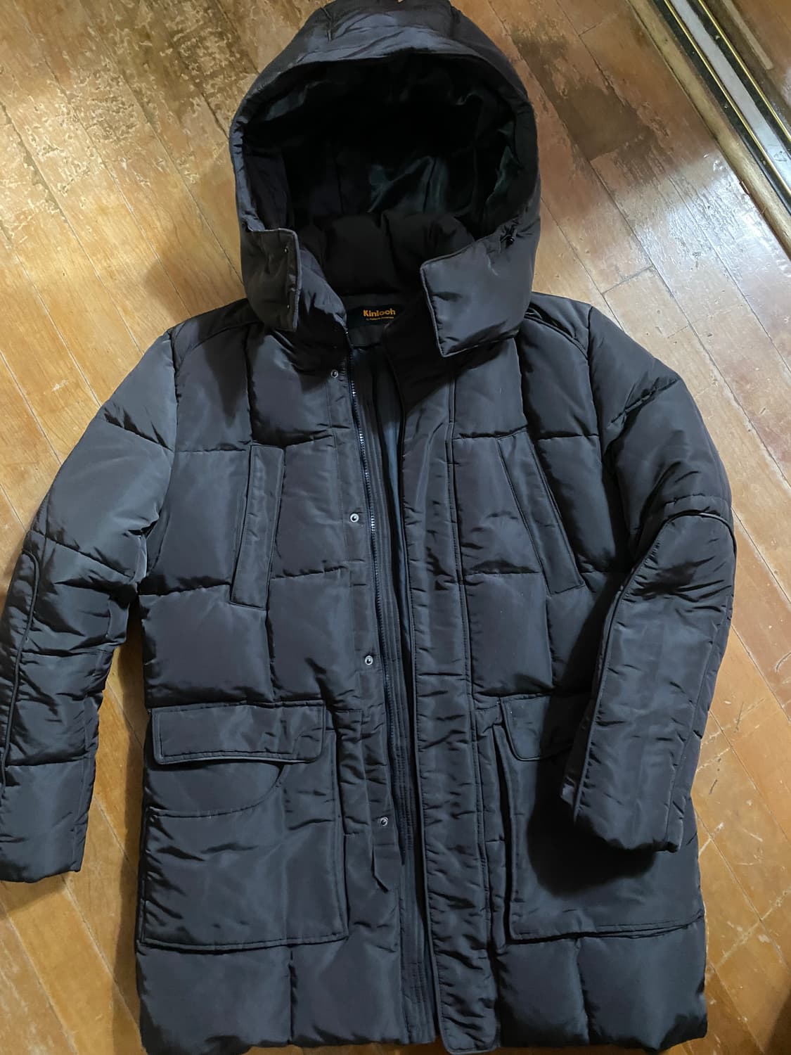 킨록앤더슨 다크 브라운 다운 패딩 110 (105추천) 상품이미지1