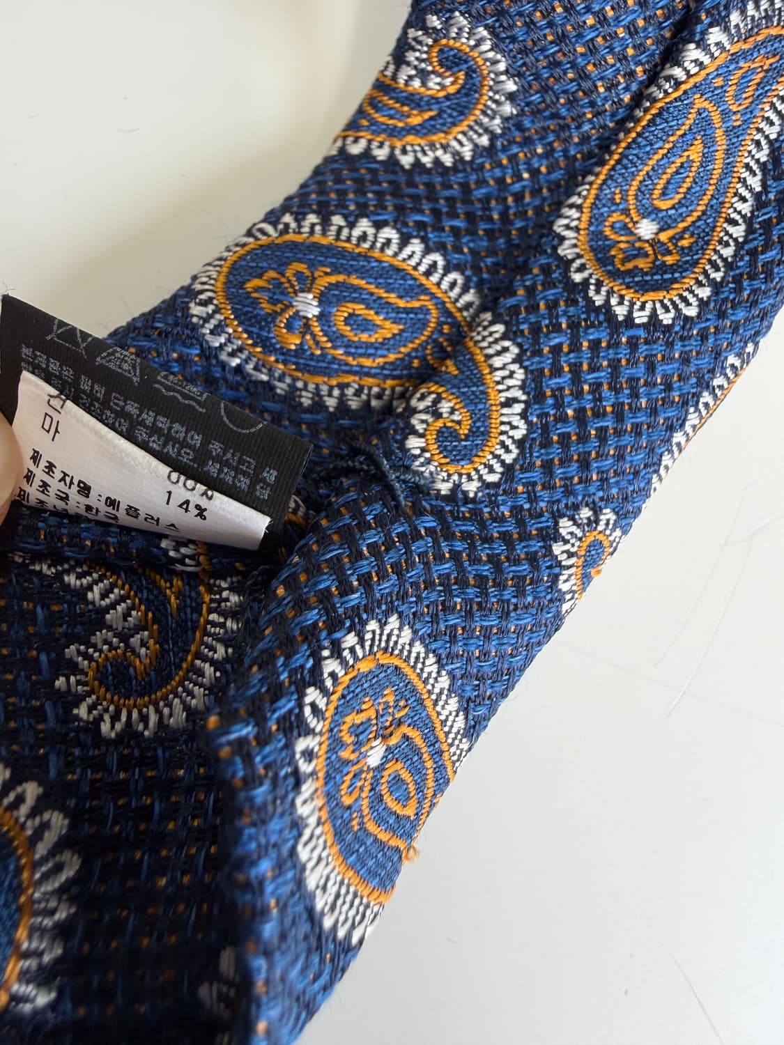 빈티지 페이즐리 실크 넥타이 8.5cm 상품이미지6