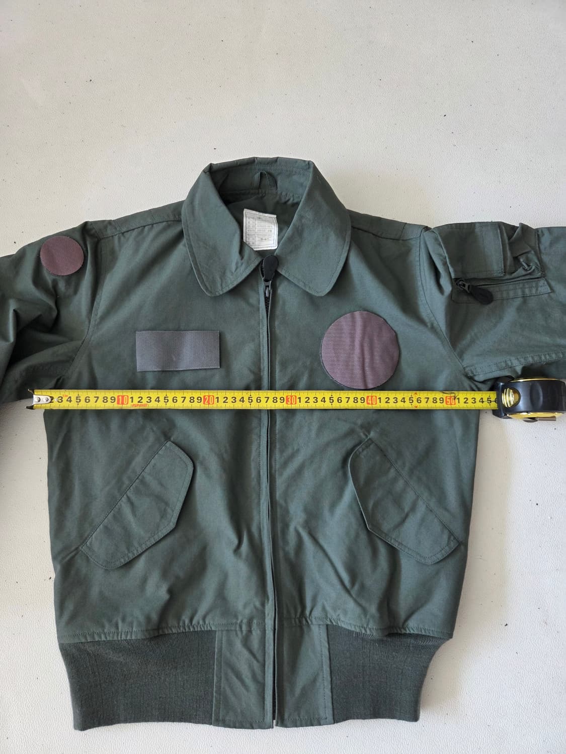 조종사용 비행점퍼 (데드스탁)  밀리터리 빈티지 항공잠바 상품이미지6