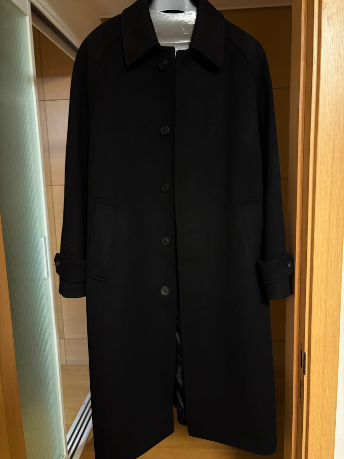 (M)인사일런스 마펠 캐시미어 발마칸 코트 상품이미지5