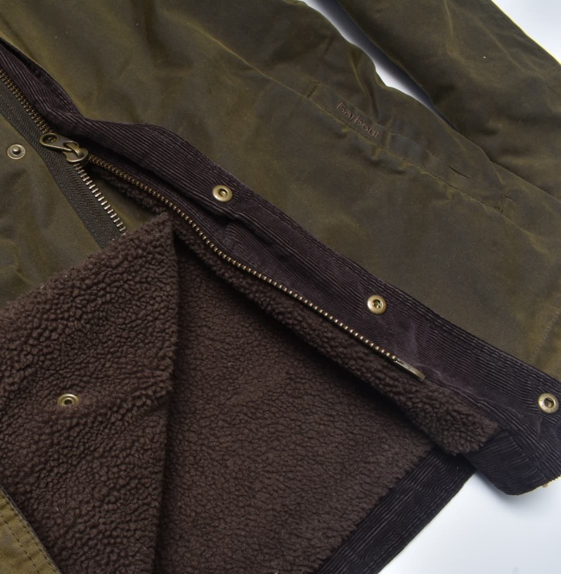 바버 스티브  맥퀸 왁스 자켓 M N0773 상품이미지9