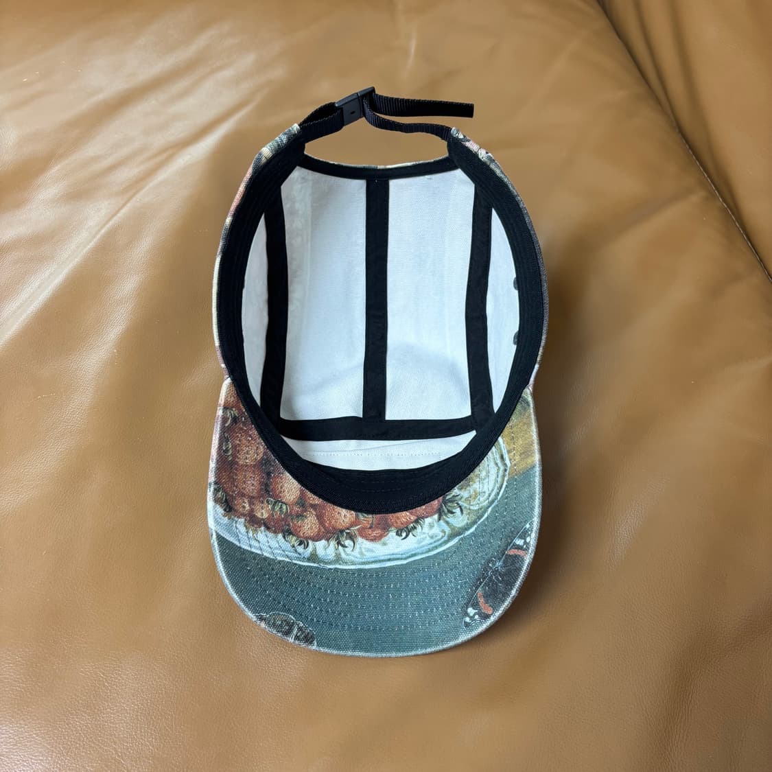 슈프림 캠프캡 모자 박스로고 스트로베리 상품이미지6