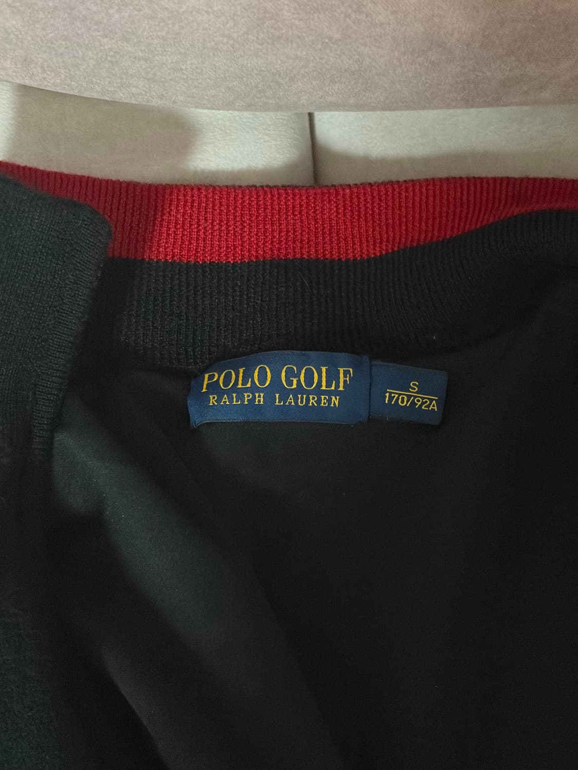 폴로 니트집업 S 상품이미지2