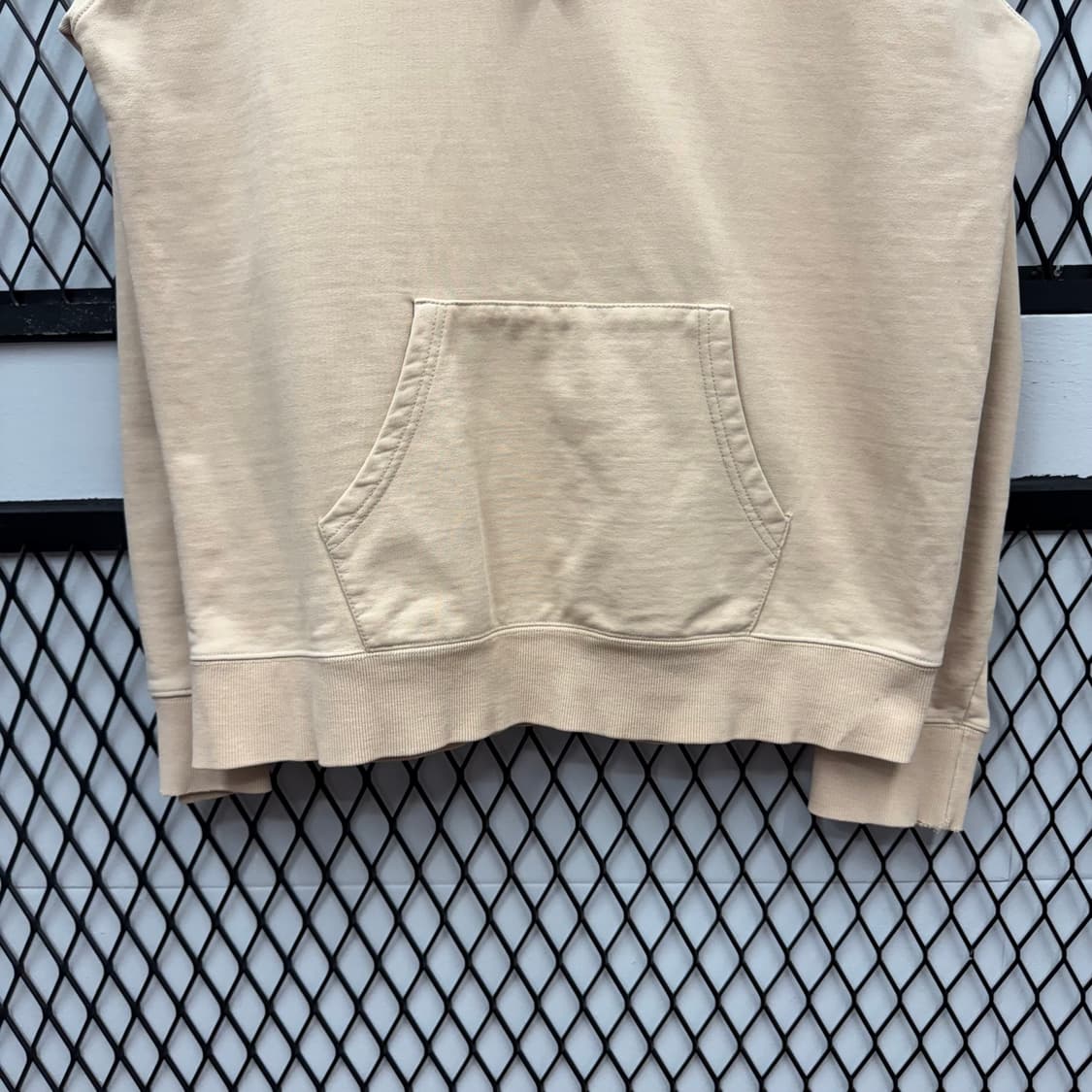 16S/S 앤더슨 벨 스웻셔츠 후드 원더러스트 빅 프린팅 디테일 베이지 상품이미지4