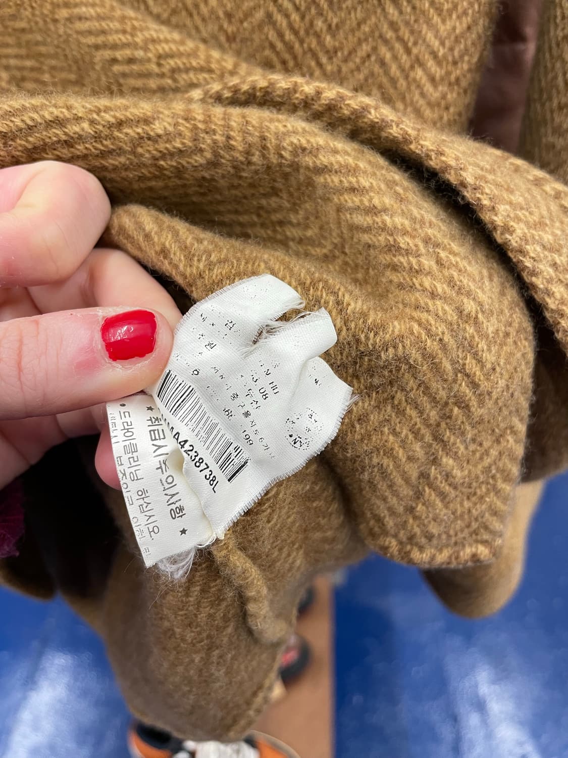 PRL 폴로 랄프로렌 헤링본 울 셔츠 상품이미지8