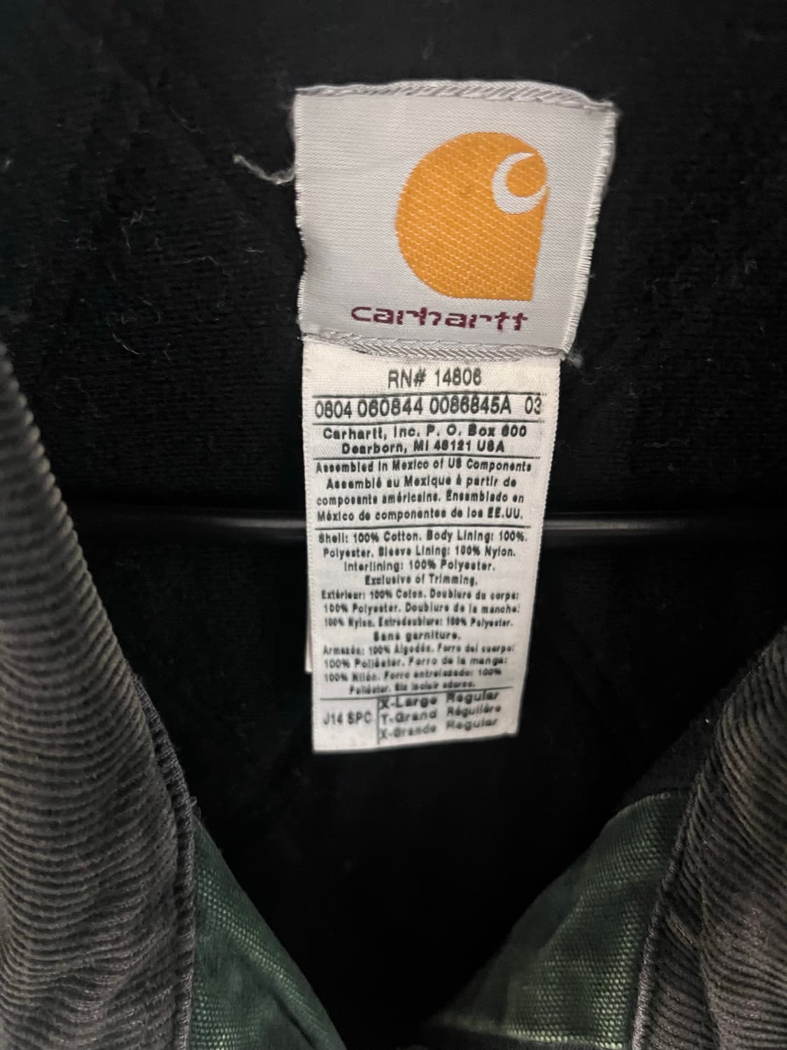 [XL]90‘s 칼하트 산타페 자켓 상품이미지6