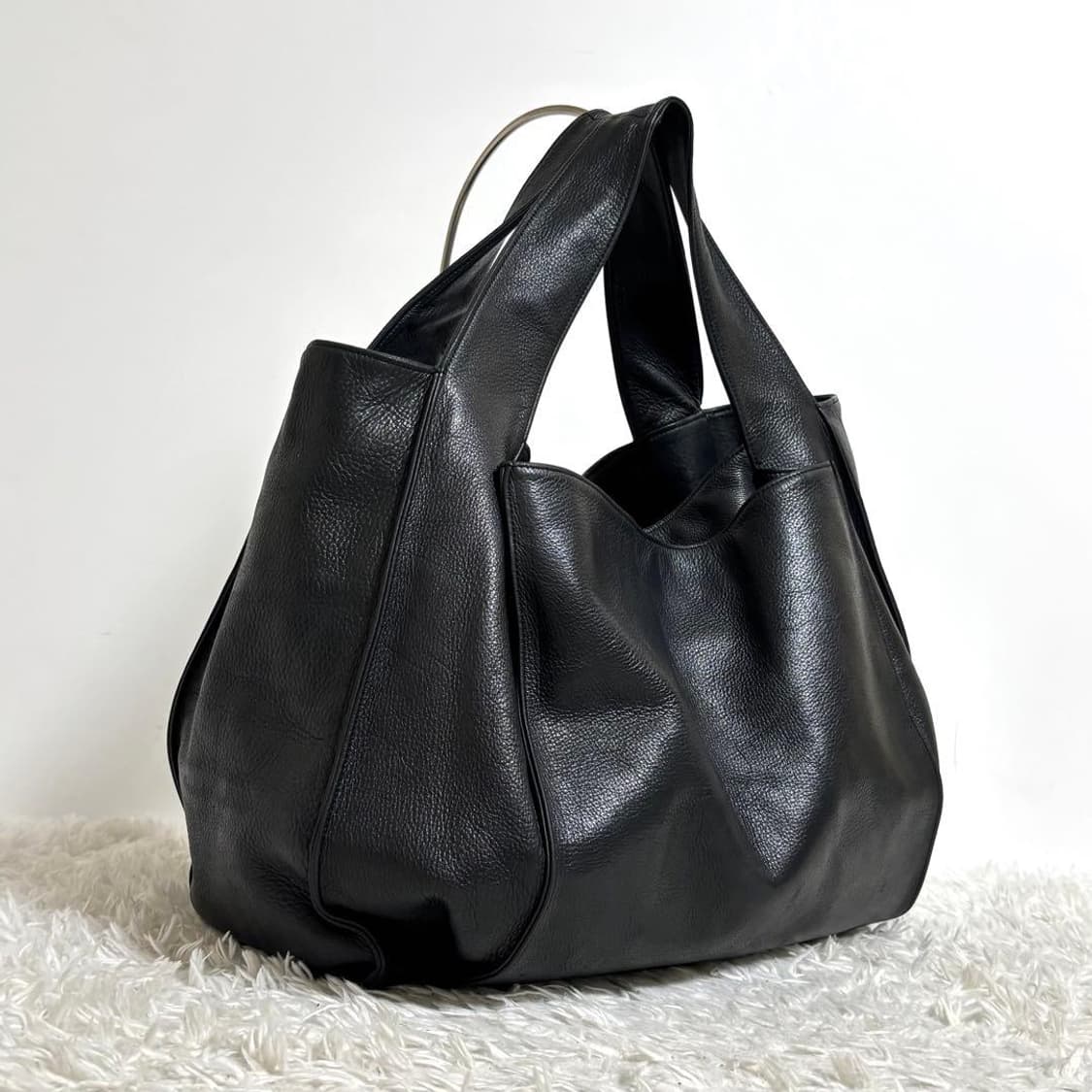 미키아모 킵소프트 토트백 요지 꼼데 스타일 상품이미지3