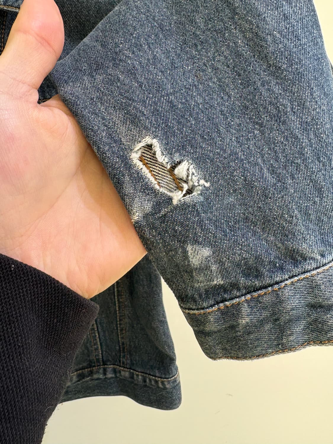 CLEF DE SOL 데님자켓 상품이미지5