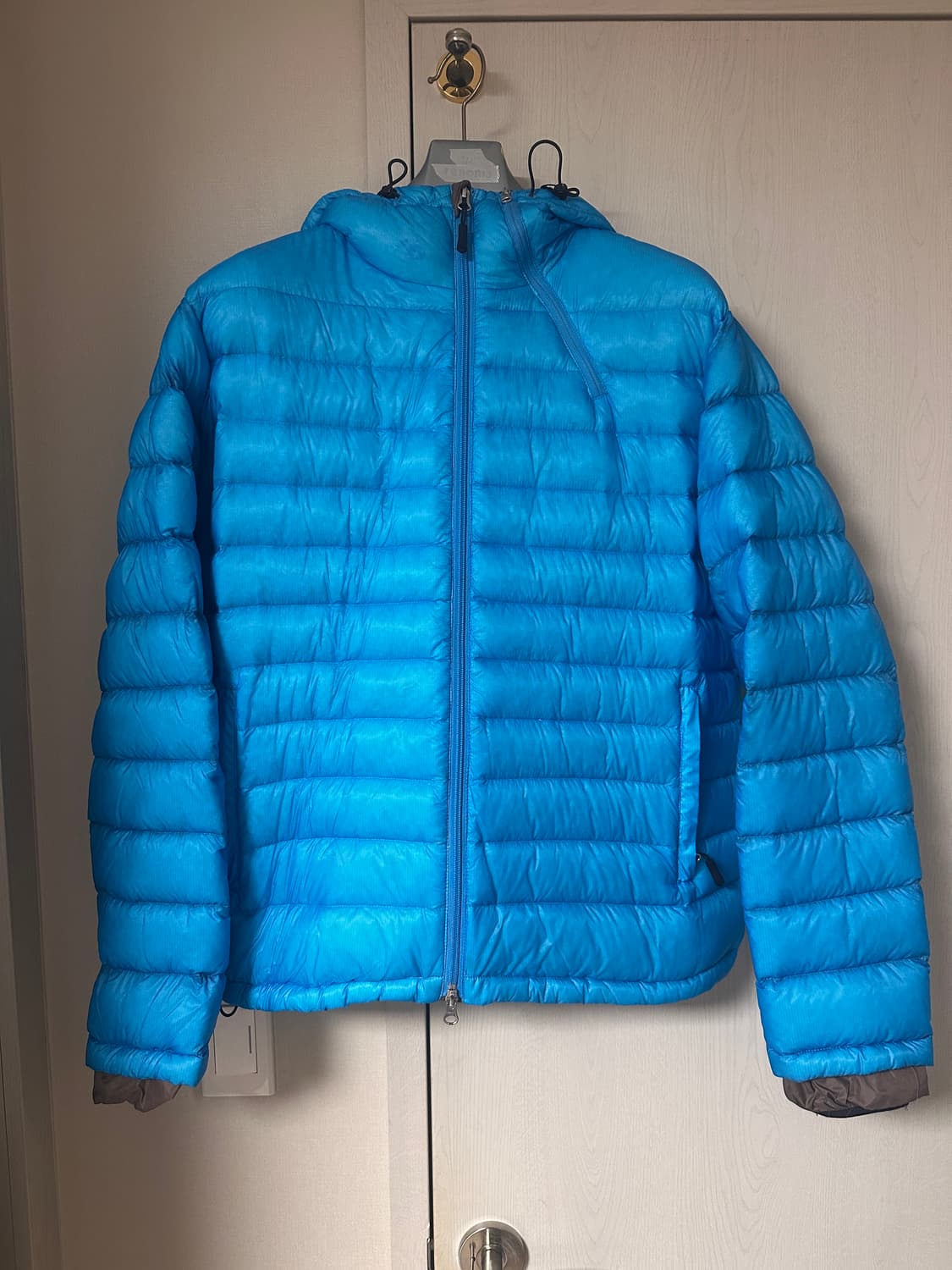 Suffix Puffer Jacket Blue-22FW 산산기어 경량 상품이미지1