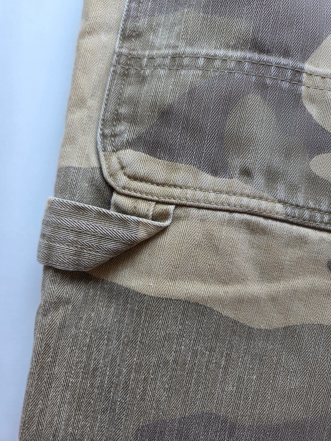 스투시(Stussy) 헤링본 카펜터 워크 팬츠 상품이미지5