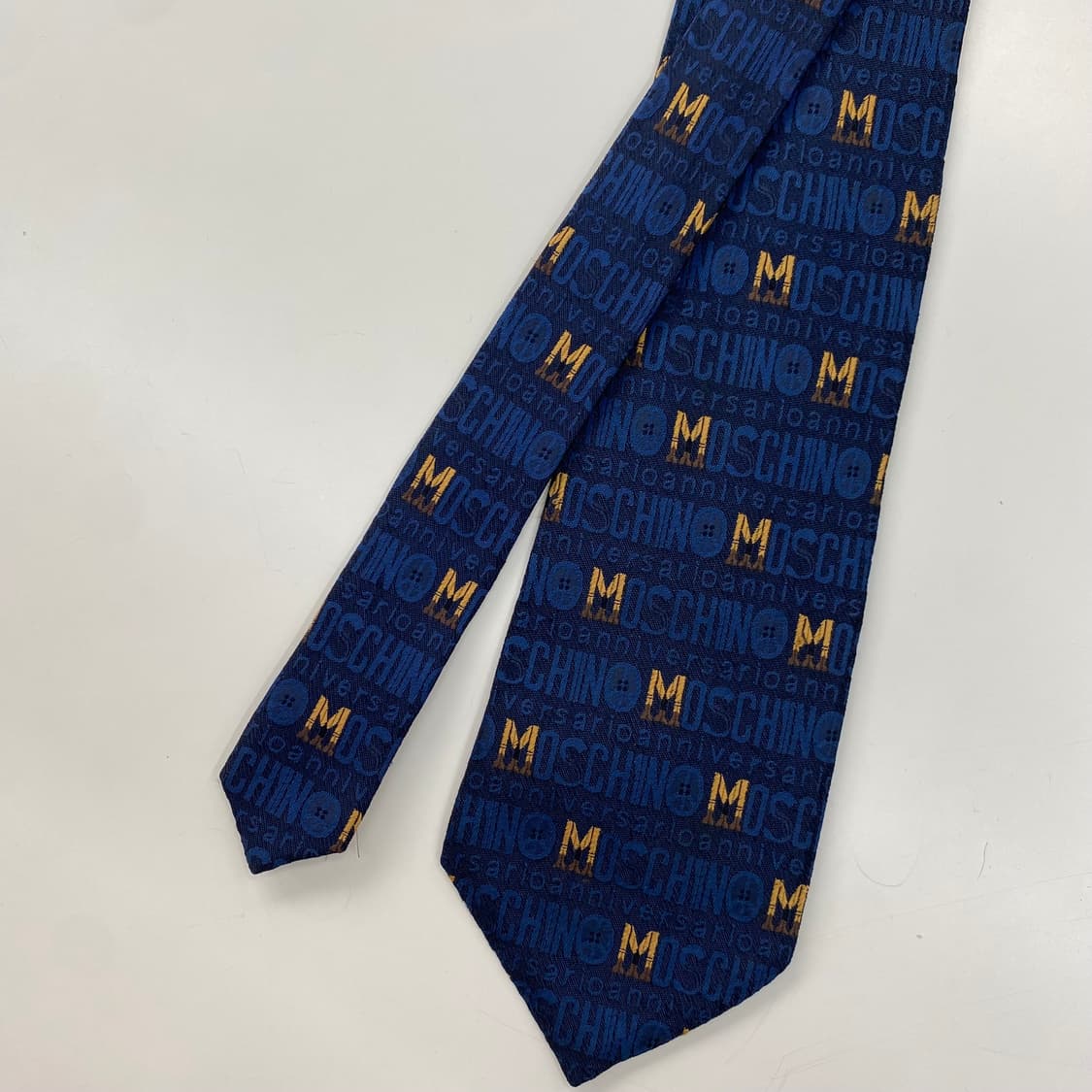 모스키노 (MOSCHINO) 모노그램 명품 정품 넥타이 상품이미지1